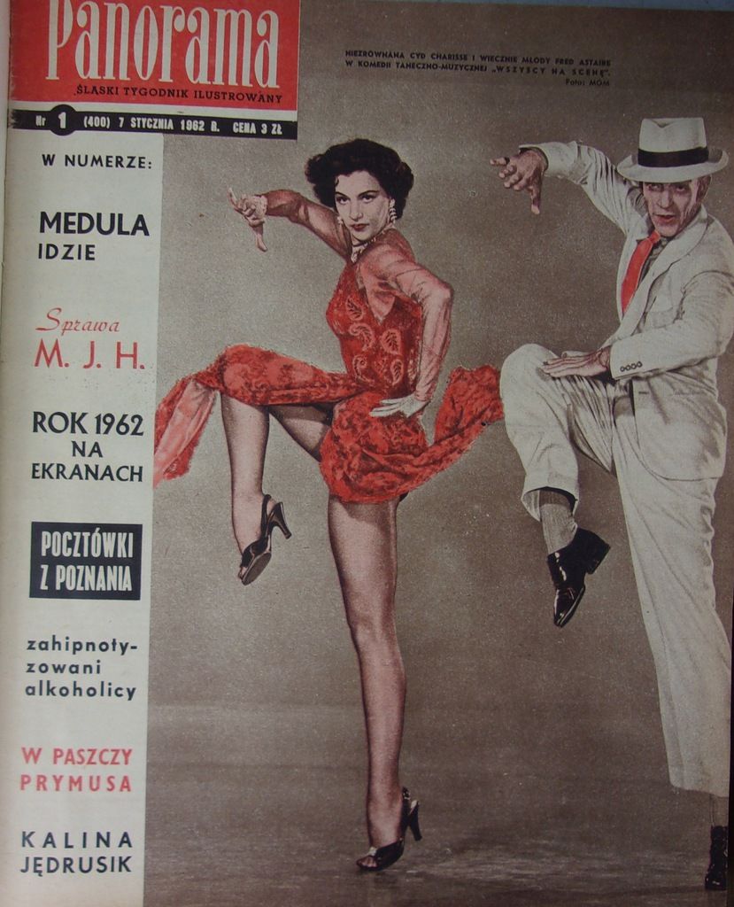 PANORAMA POLAND magazine side cover Issue 1 (400) 7 January 1962